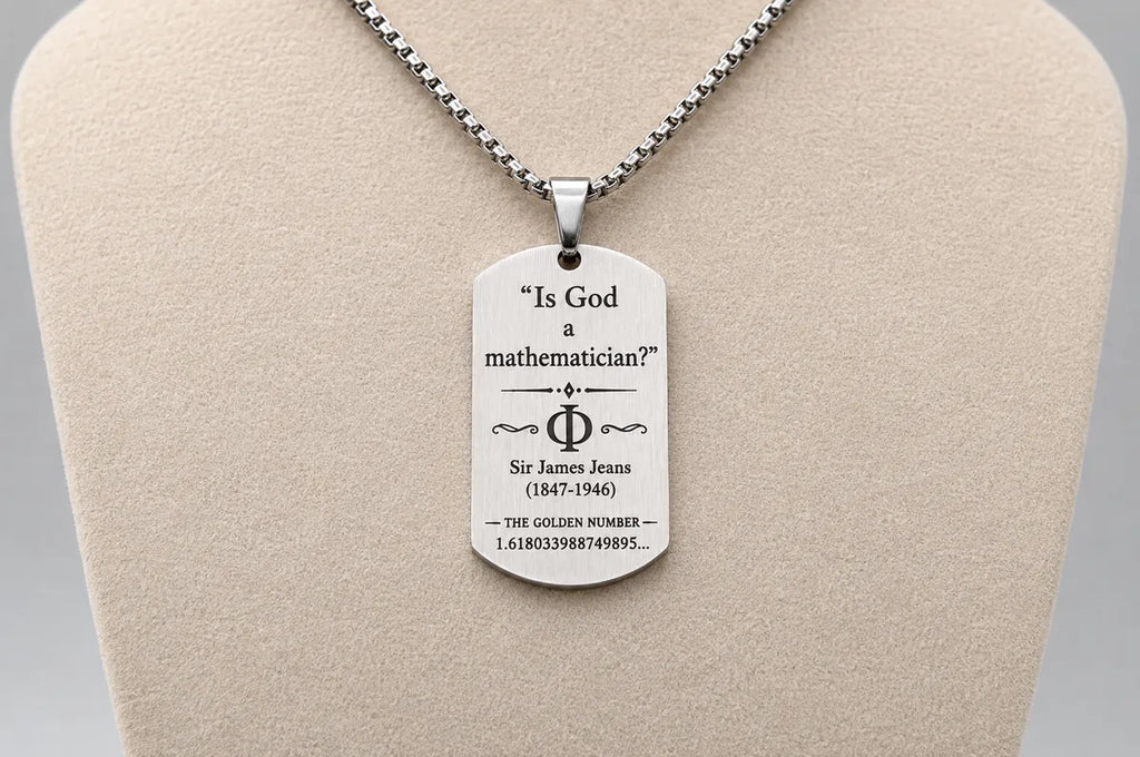 Nautilus Golden Ratio Necklace - Math & Science Jewelry Beautiful Gift for Scientist