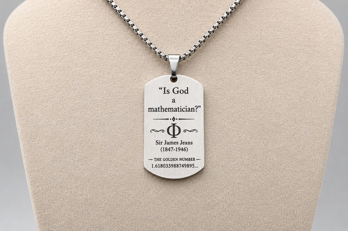 Nautilus Golden Ratio Necklace - Math & Science Jewelry Beautiful Gift for Scientist